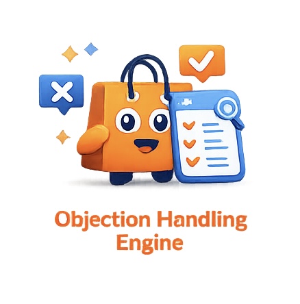 Objection handling assistant preview.